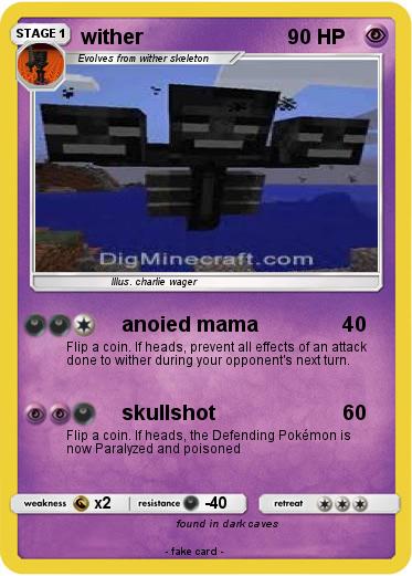 Pokemon wither