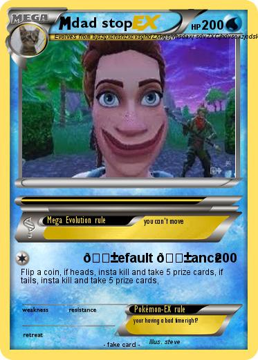 Pokemon dad stop