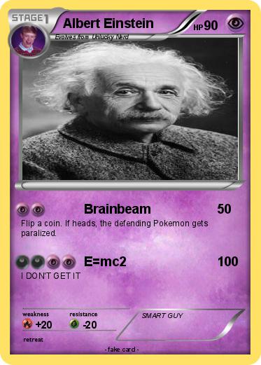 Pokemon Albert Einstein