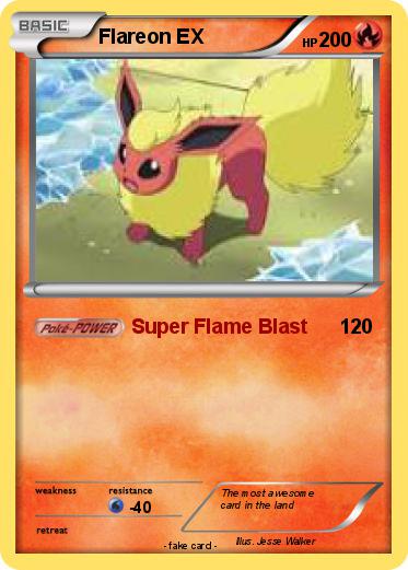 Pokemon Flareon EX