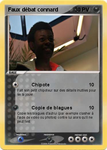 Pokemon Faux débat connard