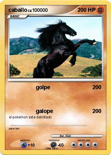 Pokemon caballo