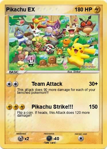 Pokemon Pikachu EX
