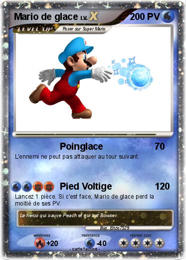Pokemon Mario de glace