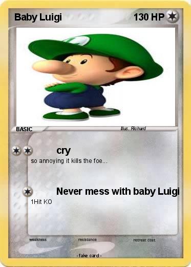 Pokemon Baby Luigi