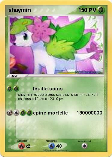Pokemon shaymin  