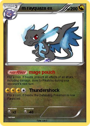 Pokemon m rayquaza ex