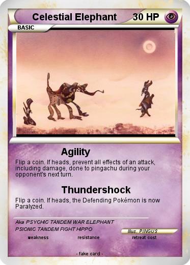 Pokemon Celestial Elephant