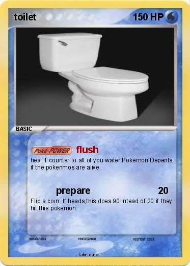 Pokemon toilet