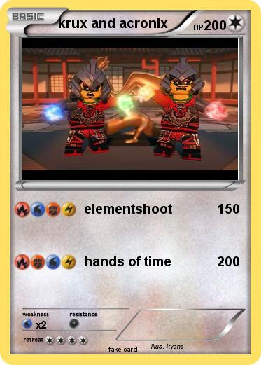Pokemon krux and acronix