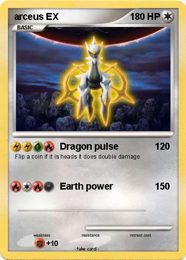 Pokemon arceus EX