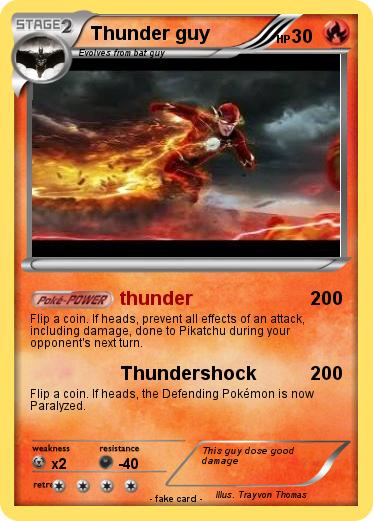 Pokemon Thunder guy