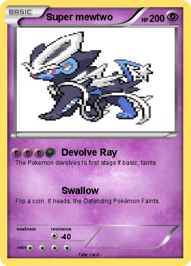Pokemon Super mewtwo