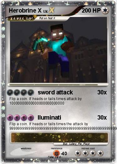 Pokemon Herobrine X