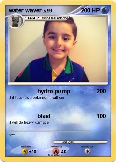 Pokemon water waver