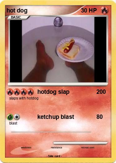 Pokemon hot dog