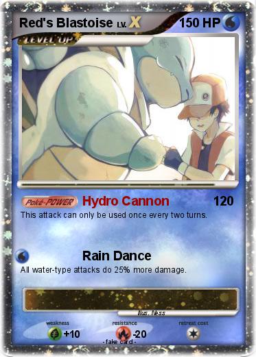 Pokemon Red's Blastoise