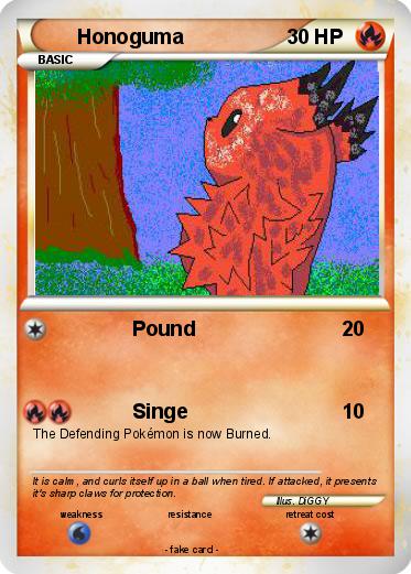 Pokemon Honoguma