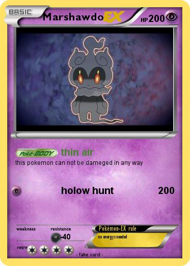 Pokemon Marshawdo