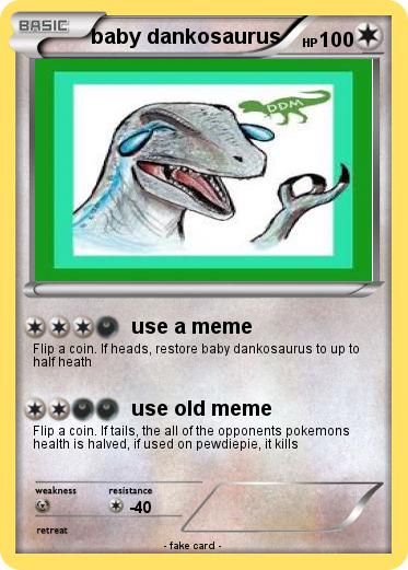 Pokemon baby dankosaurus