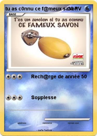 Pokemon tu as c0nnu ce f@meux savon