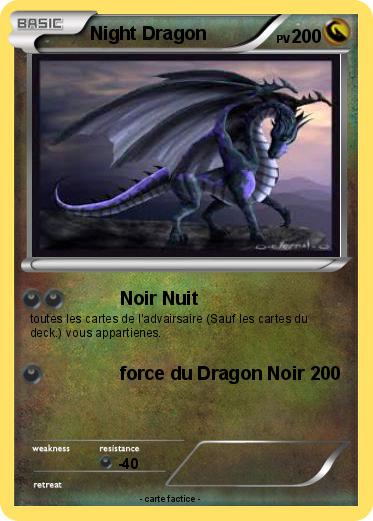 Pokemon Night Dragon