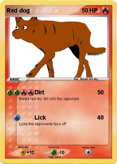 Pokemon Red dog
