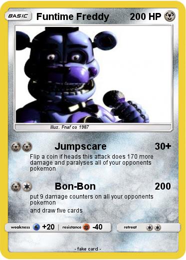 Pokemon Funtime Freddy