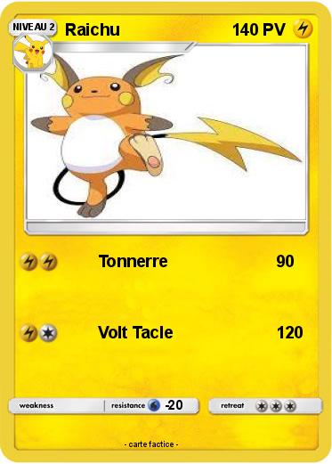 Pokemon Raichu