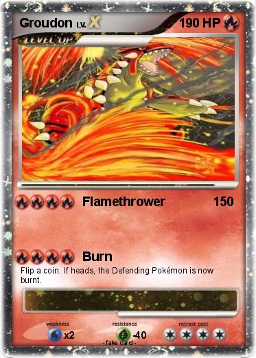 Pokemon Groudon