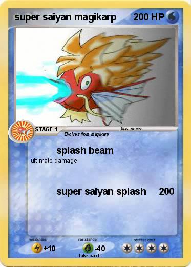 Pokemon super saiyan magikarp