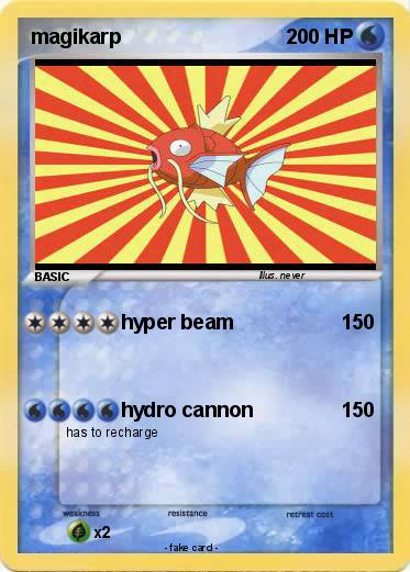 Pokemon magikarp