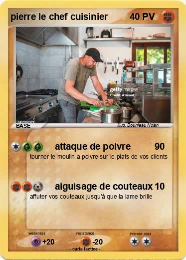 Pokemon pierre le chef cuisinier