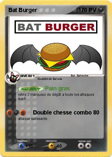Pokemon Bat Burger