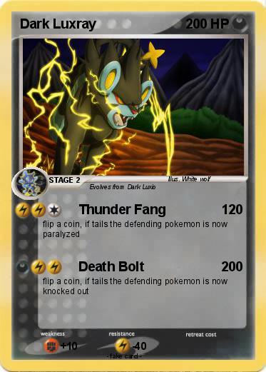 Pokemon Dark Luxray
