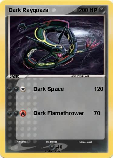 Pokemon Dark Rayquaza