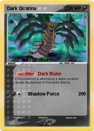 Pokemon Dark Giratina