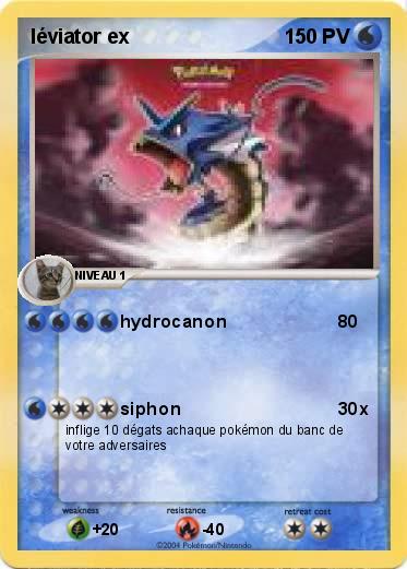 Pokemon léviator ex