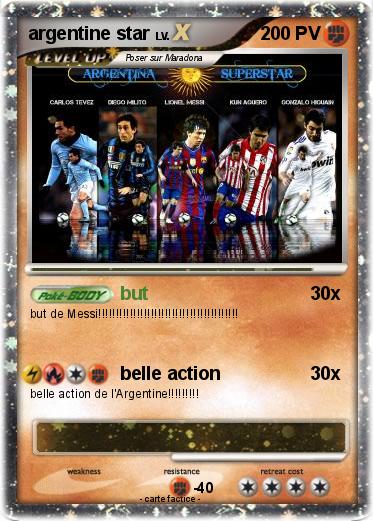 Pokemon argentine star