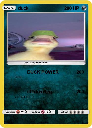 Pokemon duck