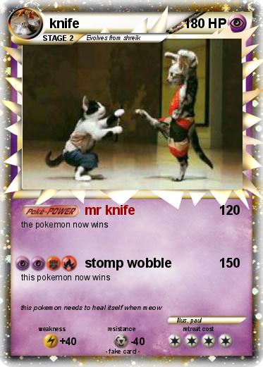 Pokemon knife