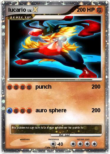 Pokemon lucario