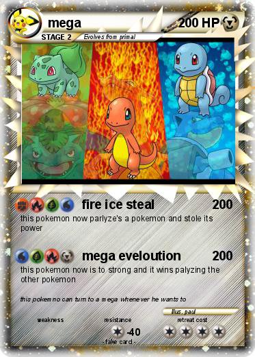 Pokemon mega