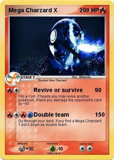 Pokemon Mega Charzard X