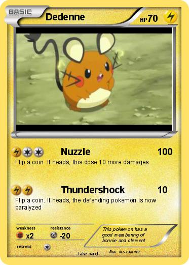 Pokemon Dedenne