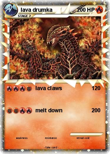 Pokemon lava drumka