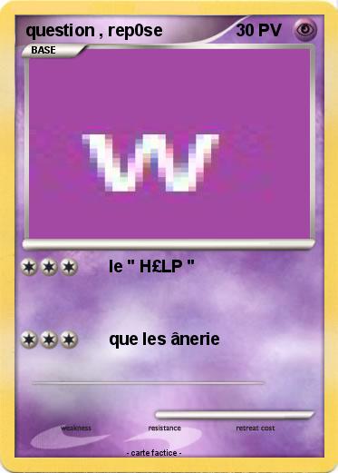Pokemon question , rep0se