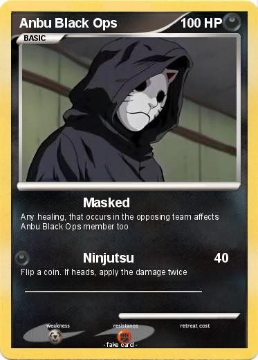 Pokemon Anbu Black Ops