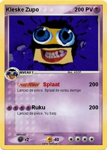 Pokemon Kleske Zupo