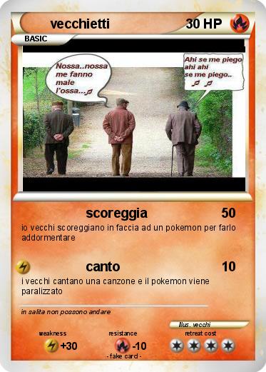 Pokemon vecchietti